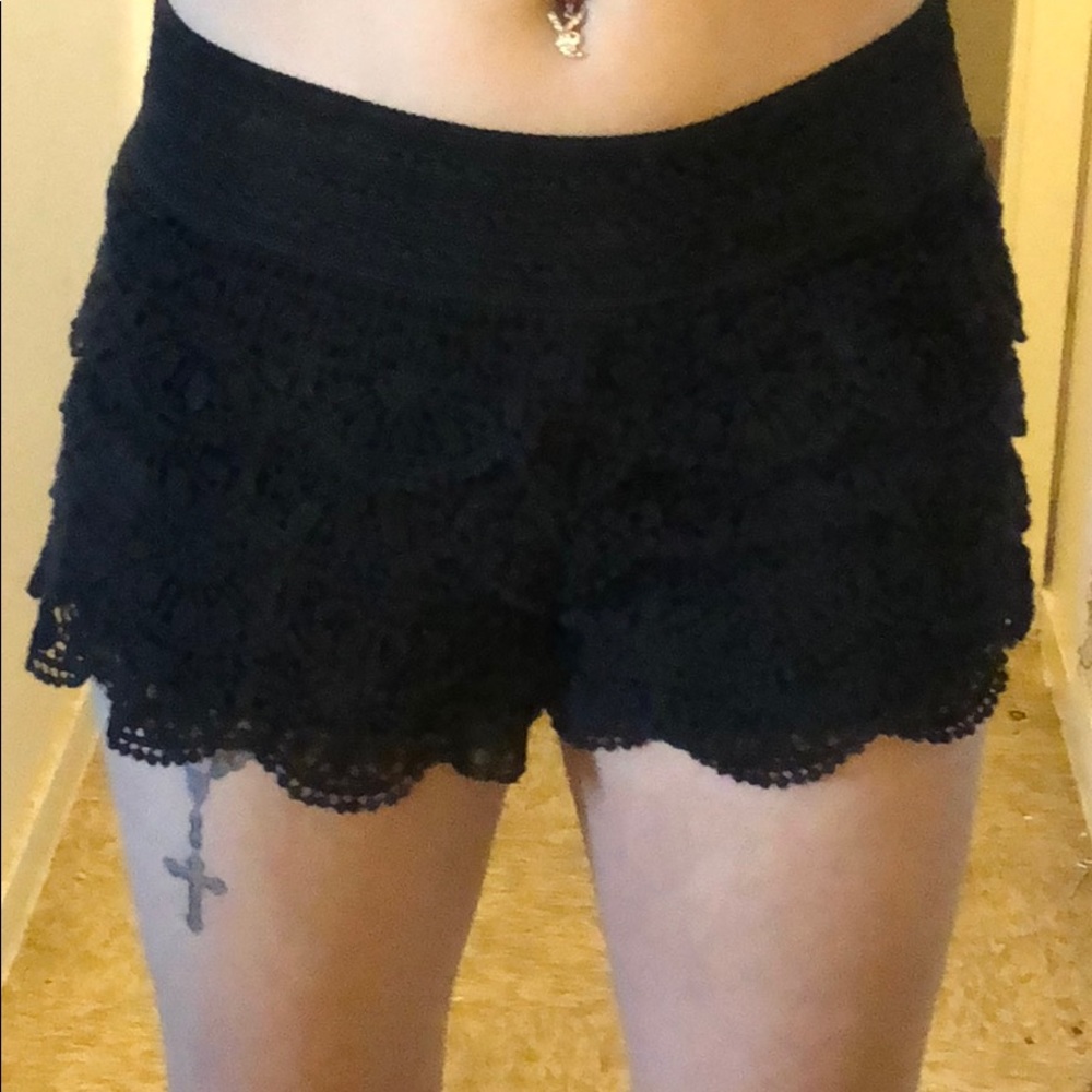 Lace shorts